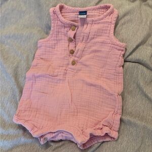 Old Navy Pink Baby Romper
